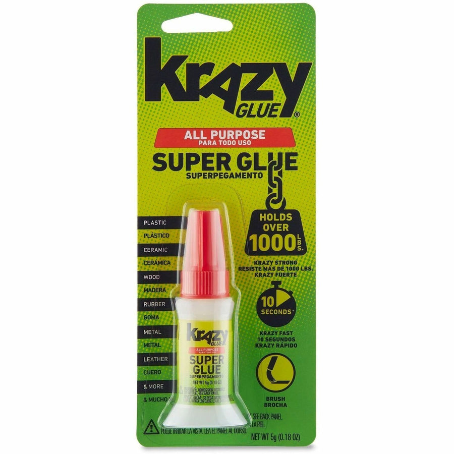 Krazy Glue Color Change Formula Instant, Immediate Bond, GWBKG92548R
