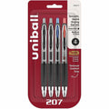 uni-ball uniball™ 207 Gel Pen, 4 / Pack, UBC33961PP