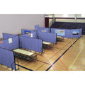 Screenflex Portable Room Dividers, Stone, SCXCFSL6011DG