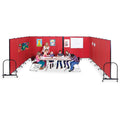 Screenflex Portable Room Dividers, Stone, SCXCFSL6013DG