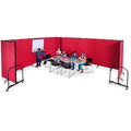 Screenflex Portable Room Dividers, Stone, SCXCFSL6013DG