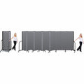 Screenflex Portable Room Dividers, Stone, SCXCFSL607DG