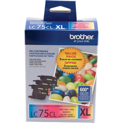 Brother Innobella Original Inkjet Ink Cartridge - Cyan, Magenta, Yellow - 3 / Pack — view 1