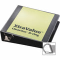 TOPS Cardinal Performer ClearVue Slant-D Ring Binder, Black, 8 1/2" Width x 11" Length, CRD17501CB
