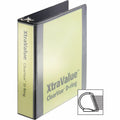 TOPS Cardinal Performer ClearVue Slant-D Ring Binder, Black, 8 1/2" Width x 11" Length, CRD17501CB
