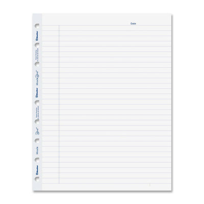 Dominion Blueline Blueline MiracleBind Notebook Refill Pages, 9 1/4" x 7 1/4", 50 Pack, REDAFR9050R