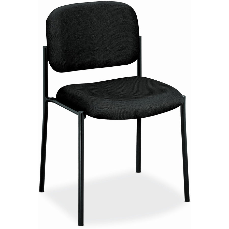 Basyx by HON Scatter Stacking Guest Chair, 21.3" x 32.8", Padded Back, BSXVL606VA10
