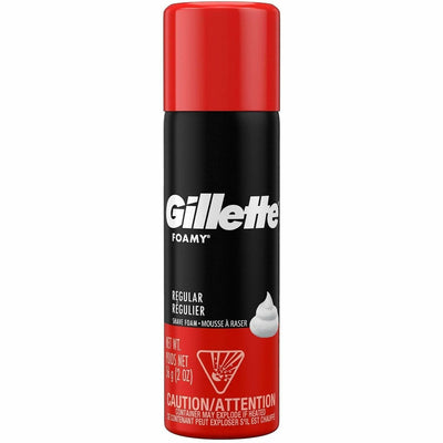 Procter & Gamble Gillette Shaving Foam, White, 48 / Carton, PGC14501