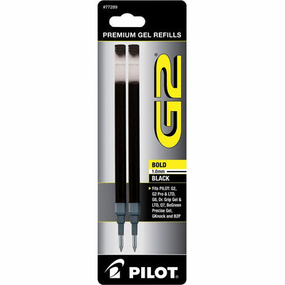 Pilot G2 Bold Gel Pen Refills, 2 / Pack, PIL77289