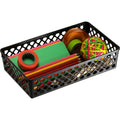 Officemate Supply Baskets, Black, 2 / Pack, OIC26202