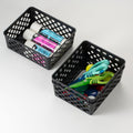 Officemate Supply Baskets, Black, 3 / Pack, OIC26201