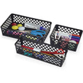 Officemate Supply Baskets, Black, 3 / Pack, OIC26201
