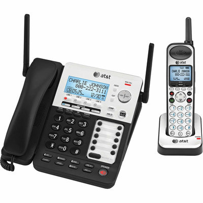 VTech AT&T SynJ DECT Cordless Phone - Silver — view 1