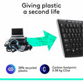 Logitech K270 Keyboard, Black, 1, LOG920003051