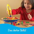 Learning Resources Super Sorting Pie, Multicolor, 69 / Set, LRNLER6216