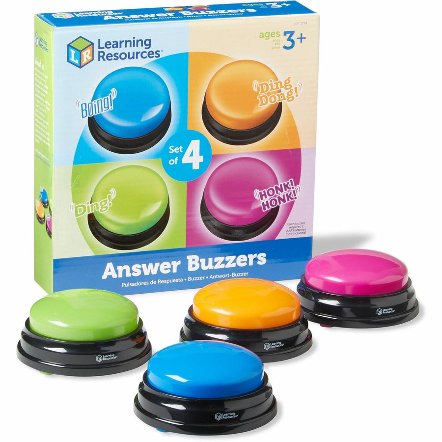 Learning Resources Answer Buzzers Set, Multi, 4 / Pack — view 1