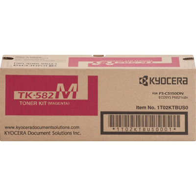 Kyocera TK-582M Original Laser Toner Cartridge - Magenta -, KYOTK582M