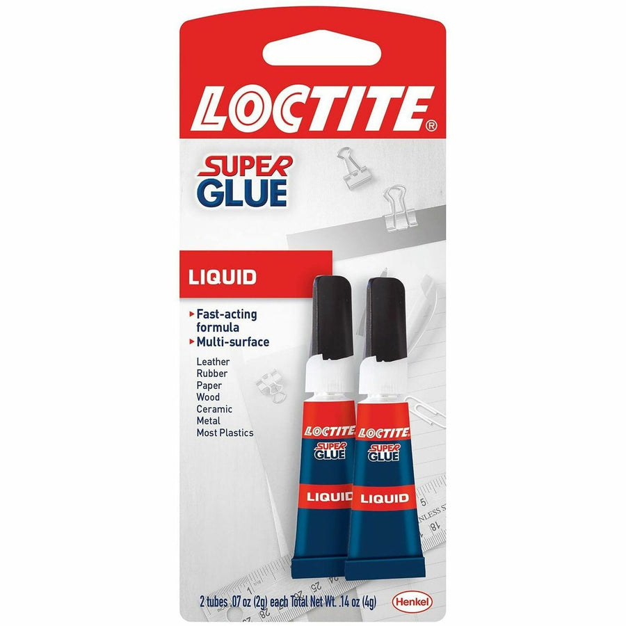 Loctite Liquid Super Glue, Clear, 1 / Pack, LOC1363131