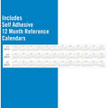 ACCO At-A-Glance WallMates Monthly Planning Surface, White, 12", AAGAW402028