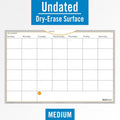 ACCO At-A-Glance WallMates Monthly Planning Surface, White, 12", AAGAW402028