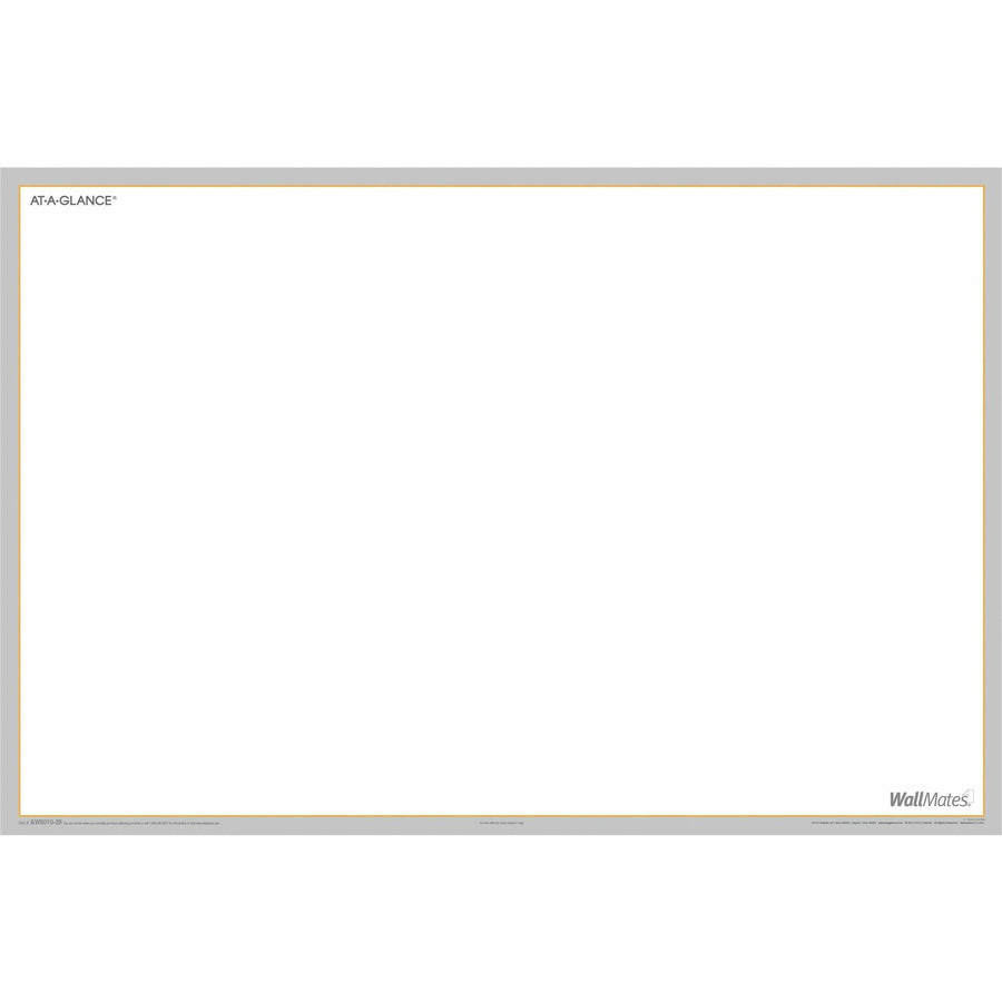 ACCO At-A-Glance WallMates Self-Adhesive Dry Erase Writing Surface, White, 24", 6EA/CT — view 1