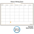 ACCO At-A-Glance WallMates Monthly Planning Surface, White, 24", AAGAW602028