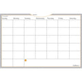 ACCO At-A-Glance WallMates Monthly Planning Surface, White, 24", AAGAW602028