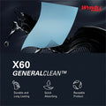 Kimberly-Clark Wypall GeneralClean X60 Multi-Task Cleaning Cloth Jumbo Roll, Blue, 1 Roll, KCC34965