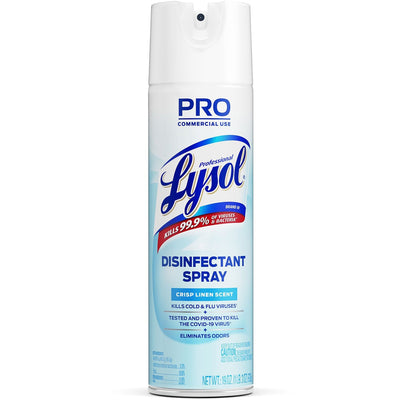 Reckitt Benckiser plc Professional Lysol Disinfectant Spray, Clear, RAC74828