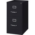 Lorell Fortress Series 22" Commercial-Grade Vertical File Cabinet, Black, LLR42291