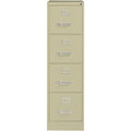 Lorell Fortress Series 22" Commercial-Grade Vertical File Cabinet, Putty, LLR42293