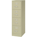 Lorell Fortress Series 22" Commercial-Grade Vertical File Cabinet, Putty, LLR42293