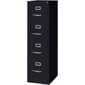Lorell Fortress Series 22" Commercial-Grade Vertical File Cabinet, Black, LLR42294