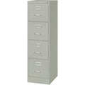 Lorell Fortress Series 22" Commercial-Grade Vertical File Cabinet, Light Gray, LLR42295