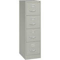 Lorell Fortress Series 22" Commercial-Grade Vertical File Cabinet, Light Gray, LLR42295