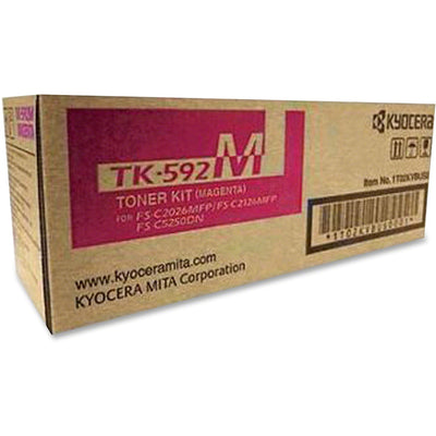 Kyocera TK-592M Original Laser Toner Cartridge - Magenta -, KYOTK592M