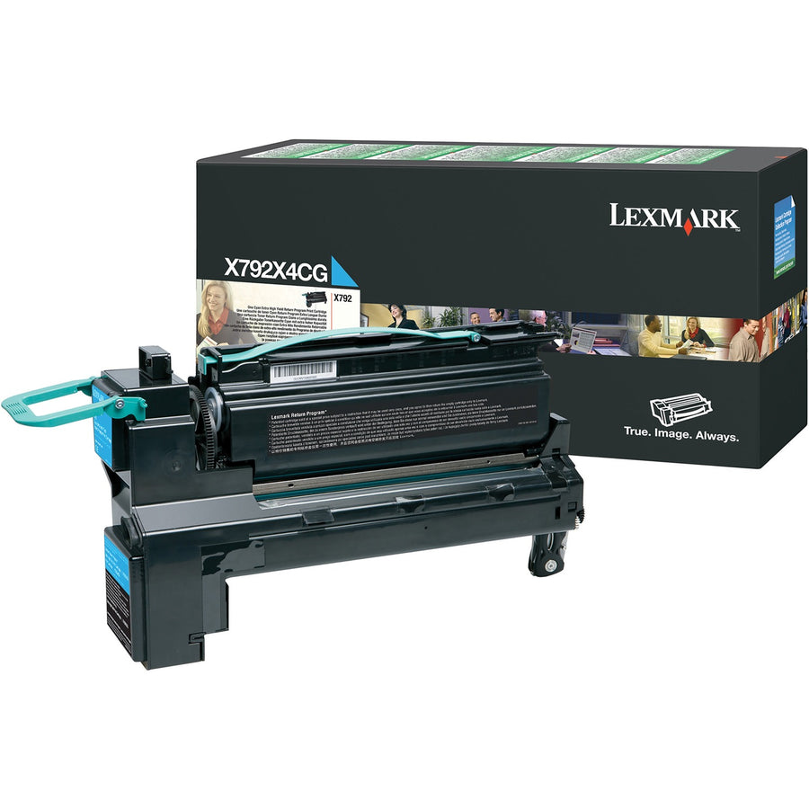 Lexmark Extra High Yield Return Program Toner Cartridge, LEXX792X4CG