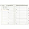 ACCO At-A-Glance Daily Monthly Planner Two Page Per Day Refill, Loose-Leaf, Desk Size, White, 5 1/2", AAG481225A