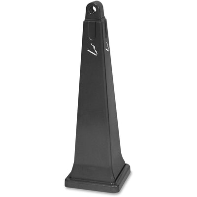 Rubbermaid Commercial GroundsKeeper Smoking Receptacle, Black, RCP257088BLA