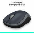 Logitech Plug-and-Play Wireless Mouse, Silver, LOG910002225