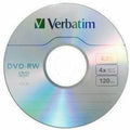 Verbatim America DataLifePlus 94839 DVD Rewritable Media - DVD+RW - 4x - 4.70 GB - 10 / Pack - Silver, VER94839