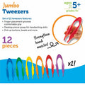Learning Resources Primary Science Jumbo Tweezers, Purple, 12 / Set, LRNLER1963