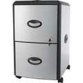 ERA Group Storex Deluxe File Cabinet - 2-Drawer, Aluminum, STX61352U01C