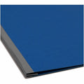 Smead Letter Recycled Fastener Folder, Dark Blue, 8 1/2" Width x 11" Length, SMD81351