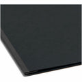 Smead Letter Recycled Fastener Folder, Black, 8 1/2" Width x 11" Length, SMD81151