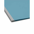 Smead Letter Recycled Fastener Folder, Blue, 8 1/2" Width x 11" Length, SMD81050