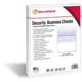 Paris DocuGard Security Business Checks, Marble Blue, 8 1/2" x 11", 500 / Ream, PRB04509