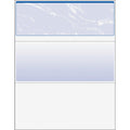 Paris DocuGard Security Business Checks, Marble Blue, 8 1/2" x 11", 500 / Ream, PRB04501