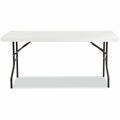 Iceberg IndestrucTable TOO 1200 Series Folding Table, Gray, ICE65353
