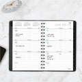 ACCO At-A-Glance Contemporary Weekly/Monthly Planner, Charcoal, 4 7/8", AAG70100X45